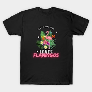 pink flamingos lover T-Shirt